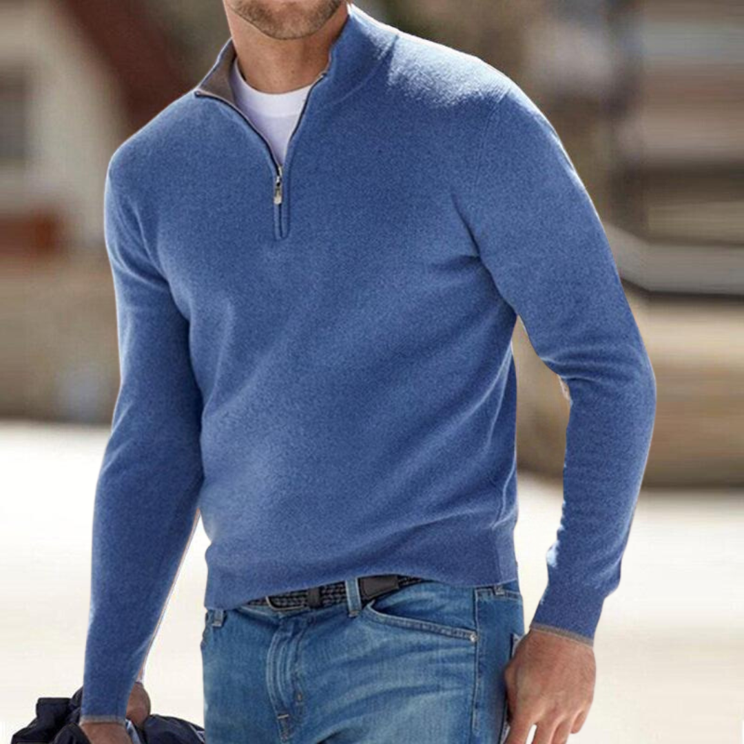 Martijn | Premium Half-Zip Trui