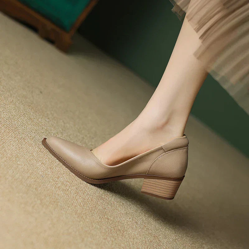 Michela | Elegante Mid-Hak Schoenen