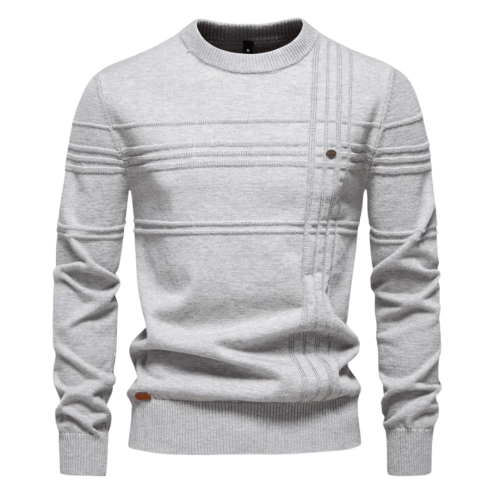 De Lorenz | Premium Herenpullover met Ruitpatroon