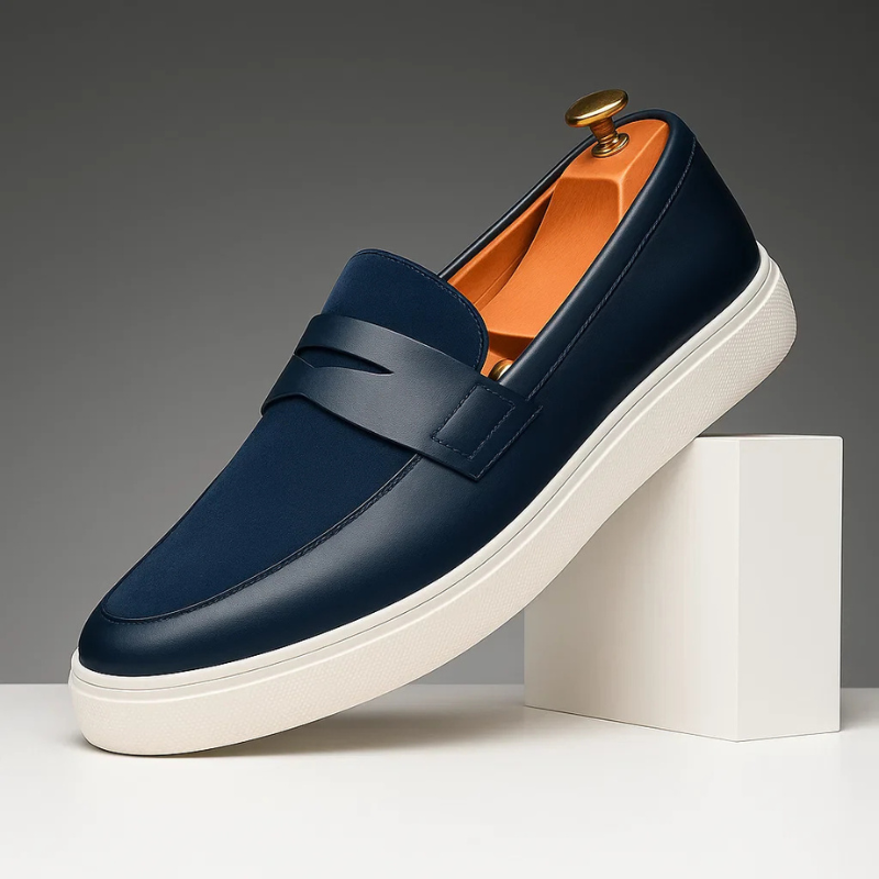 Zalecta | Moderne Leren Mocassin