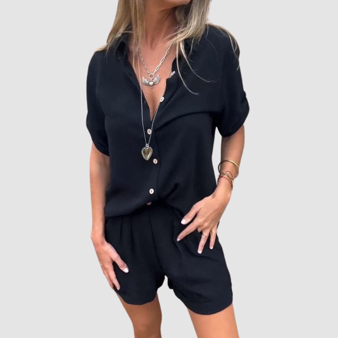 Alba™ Zomer Set | Lichtgewicht Top en Relaxed Broek